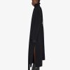 Women Givenchy Jackets & Coats | Coat In Double Face Cashmere With Scarf Black