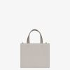 Women Givenchy G-Tote | Mini G-Tote Shopping Bag In Canvas Stone Grey