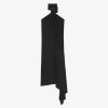 Women Givenchy Dresses | Dress In Crepe With Satin Back And Lavalliere Black