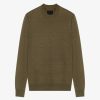 Men Givenchy Knitwear | Sweater In Wool And Cashmere Khaki