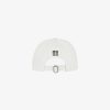 Men Givenchy Beanies & Caps | Givenchy 4G Embroidered Cap White