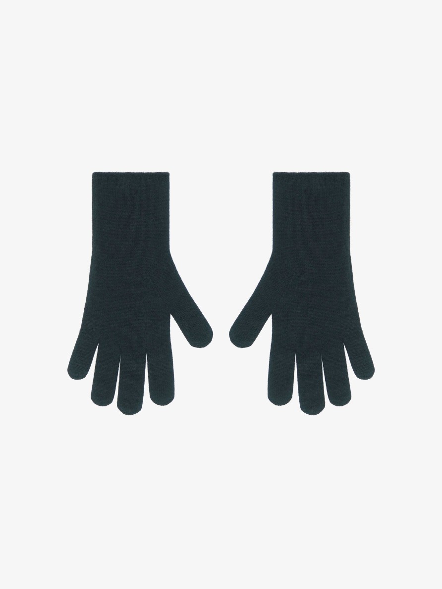 Men Givenchy Other Accessories | Gloves In Cashmere Green Forest