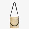 Women Givenchy Voyou | Small Voyou Basket Bag In Raffia Black