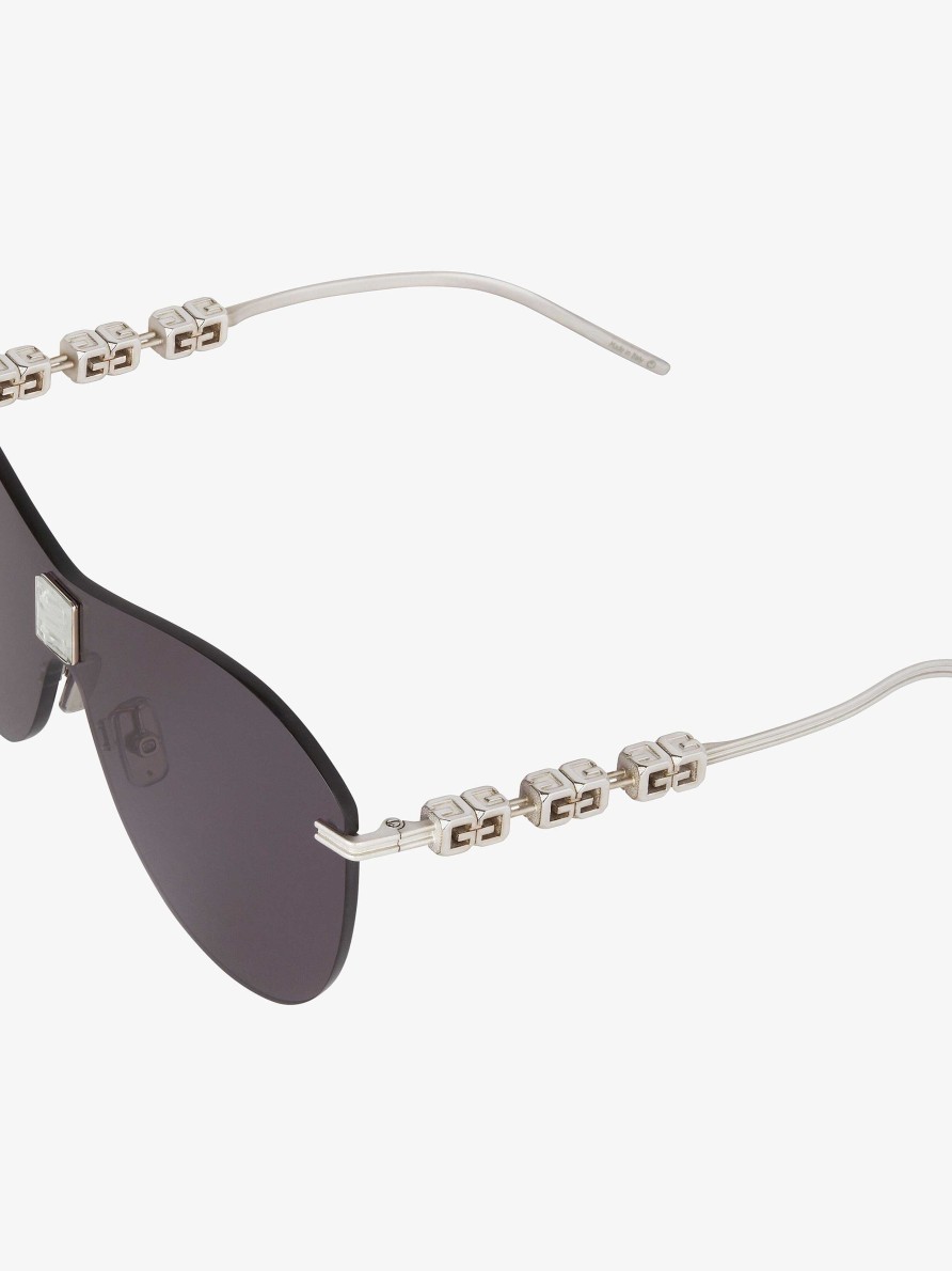 Women Givenchy Sunglasses | 4Gem Unisex Sunglasses In Metal Gun Metal