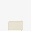 Women Givenchy Small Leather Goods | Voyou Pouch In Leather Natural Beige