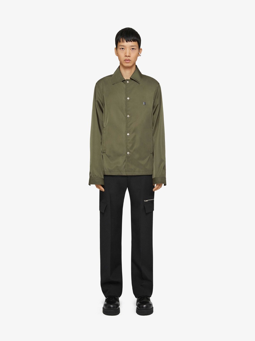 Men Givenchy Shirts | Buttoned Shirt Khaki