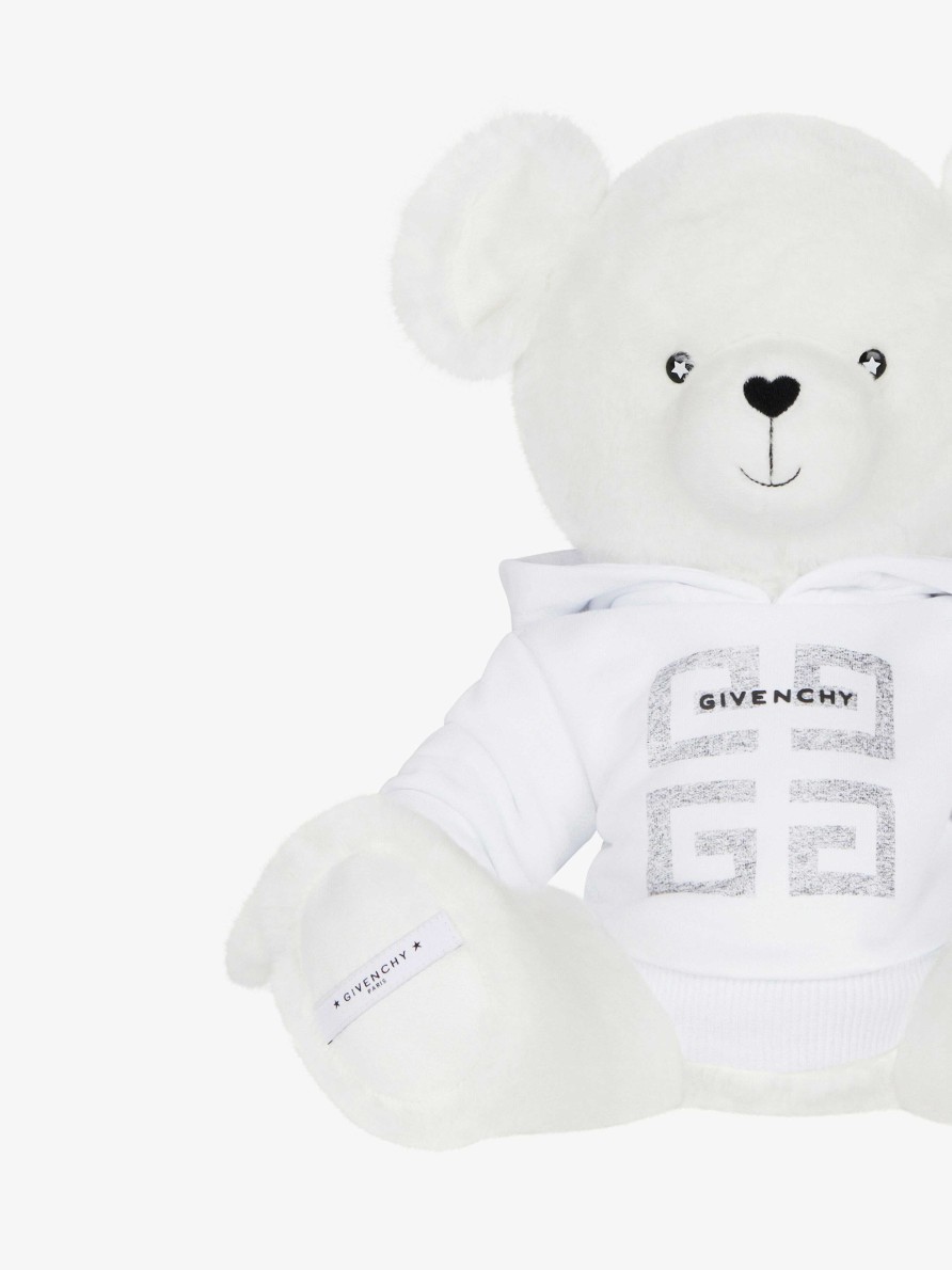 Men Givenchy Boy (4 To 12 Years) | Givenchy 4G Teddy Bear White