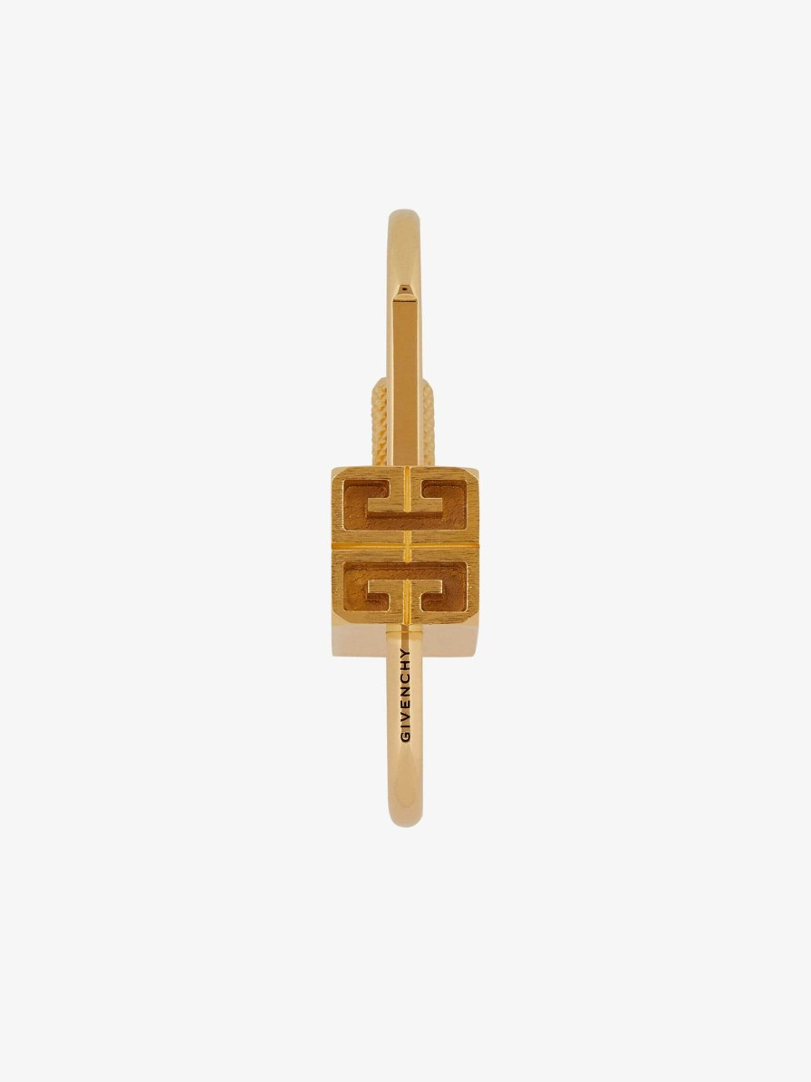 Men Givenchy Other Accessories | U Padlock In Metal Golden Yellow