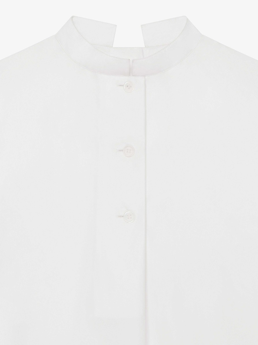 Women Givenchy Dresses | Shirt Dress In Poplin White