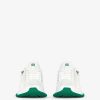 Men Givenchy Sneakers | Spectre Runner Sneakers In Synthetic Fiber With Zip White/Green