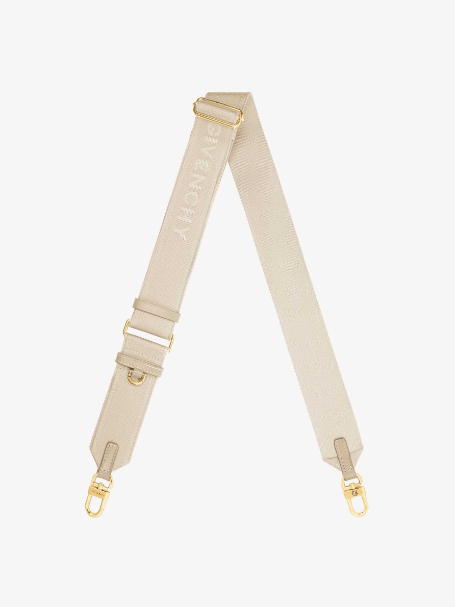 Women Givenchy Other Accessories | Givenchy Strap In Webbing Natural Beige