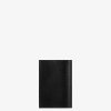 Men Givenchy Small Leather Goods | Givenchy Passport Cover In 4G Classic Leather Black