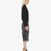 Women Givenchy Tops & Shirts | Oversized Shirt In Givenchy Silk Black