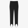 Women Givenchy Pants | Stirrup Pants In Twill Black