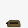 Men Givenchy Small Leather Goods | G-Trek Toilet Pouch In Nylon Khaki