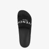 Men Givenchy Slides & Sandals | Slide Sandals In Rubber Black