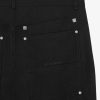 Men Givenchy Pants | Carpenter Pants In Wool Flannel Black