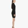 Women Givenchy Dresses | Ruched Dress In Crepe Black