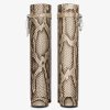 Women Givenchy Boots & Booties | Shark Lock Boots In Python Grey/Natural