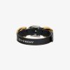 Women Givenchy Jewelry | Voyou Bracelet In Leather And Metal Black