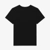 Men Givenchy Boy (4 To 12 Years) | T-Shirt In Embroidered Jersey Black