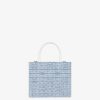 Women Givenchy G-Tote | Mini G-Tote Shopping Bag In 4G Denim Light Blue