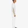 Men Givenchy T-Shirts | Givenchy Cut & Layer T-Shirt In Jersey White/Ecru