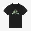 Men Givenchy T-Shirts | Slim Fit T-Shirt In Cotton With Givenchy Dragon Print Black