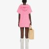 Women Givenchy Tops & Shirts | Poncho In 4G Cotton Towelling Jacquard Old Pink