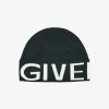 Men Givenchy Beanies & Caps | Givenchy Beanie In Wool Green Forest