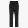 Men Givenchy Pants | Slim Fit Tailored Pants In Wool Black