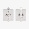 Men Givenchy Other Accessories | 4G Cufflinks In Metal Silvery