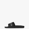 Women Givenchy Slides & Sandals | Slide Sandals In Rubber Black