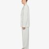 Men Givenchy Jackets & Coats | Boxy Fit Jacket In Wool Chalk White