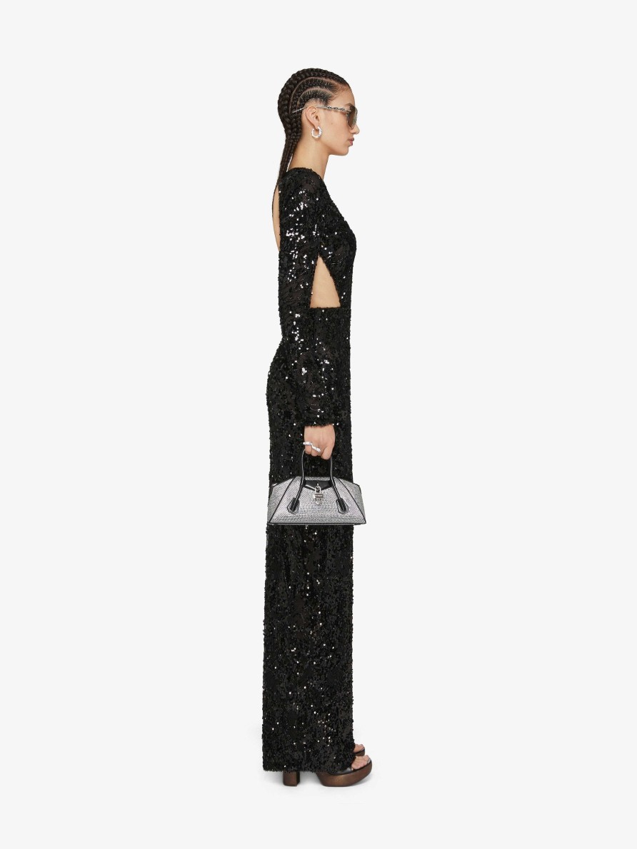 Women Givenchy Dresses | Evening Dress With Sequins Black