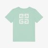 Men Givenchy Boy (4 To 12 Years) | T-Shirt In Printed Jersey Light Mint Green