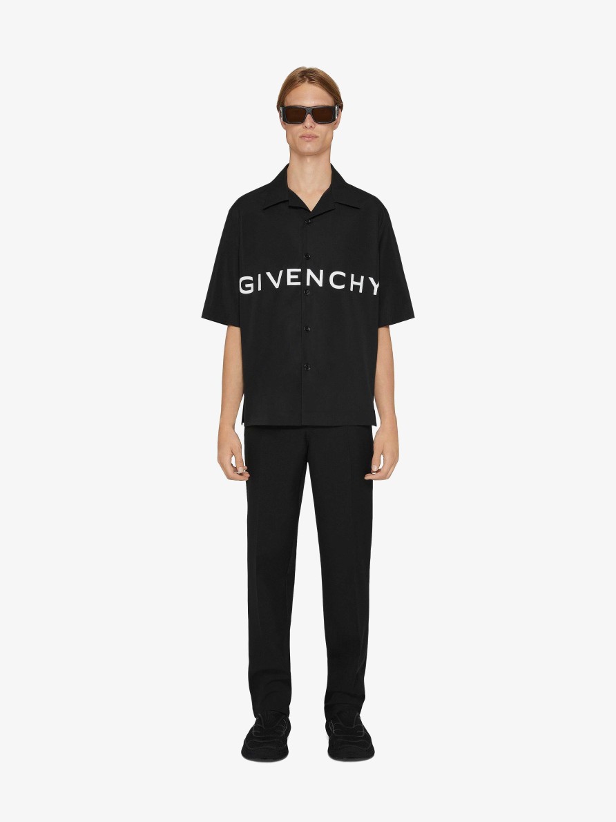 Men Givenchy Pants | Pants In Wool And Mohair Black