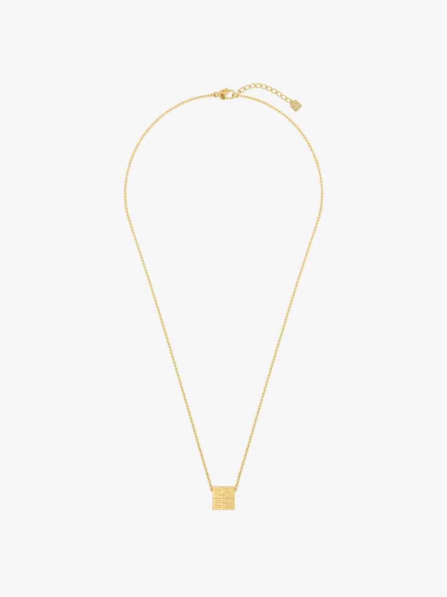 Women Givenchy Jewelry | 4G Necklace In Metal Golden Yellow