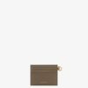 Women Givenchy Small Leather Goods | 4G Card Holder In Leather Taupe