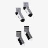 Men Givenchy Boy (4 To 12 Years) | Socks In 4G Jacquard Set Black/White