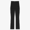 Women Givenchy Pants | Boot Cut Cargo Pants In Twill Black