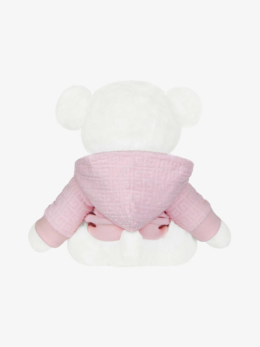 Men Givenchy Boy (4 To 12 Years) | Givenchy Teddy Bear In Faux Fur Light Pink