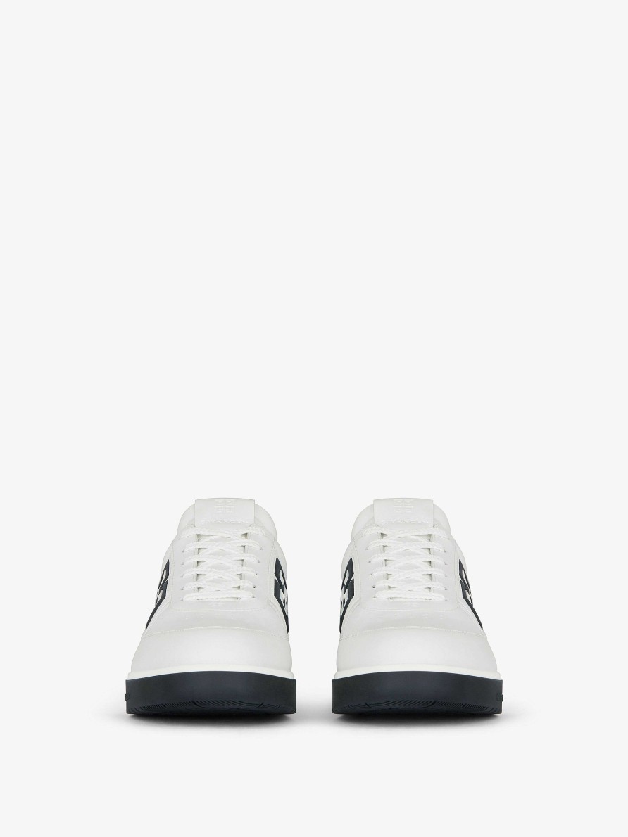 Men Givenchy G4 | G4 Sneakers In Leather Black/White